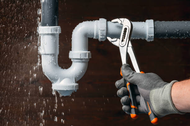 Professional Drain Cleaning technician working in Blanchester, OH